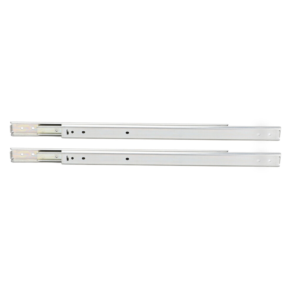 2 Pcs 350Mm Full Extension Drawer Slides - Cold Rolled Steel 7671384320997