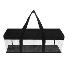 Organizzatore per Cappelli con Maniglie per il Trasporto Custodia per Cappelli Trasparente Borsa per Cappelli Larga per Porta Berretti da Baseball
