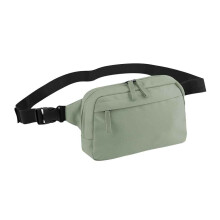 (One Size, Dusty Green) Bagbase Premium Recycled Crossbody Bag