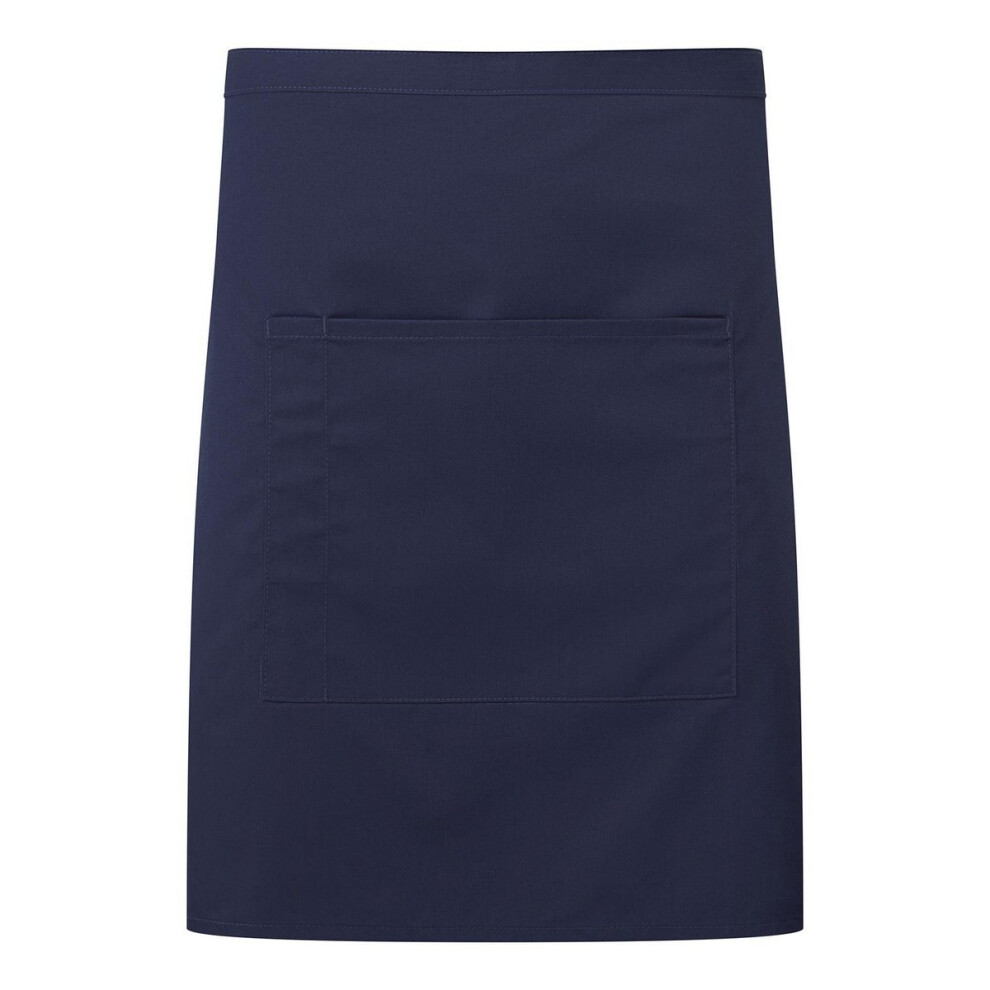 Premier (One Size, Navy) Pocket Short Apron