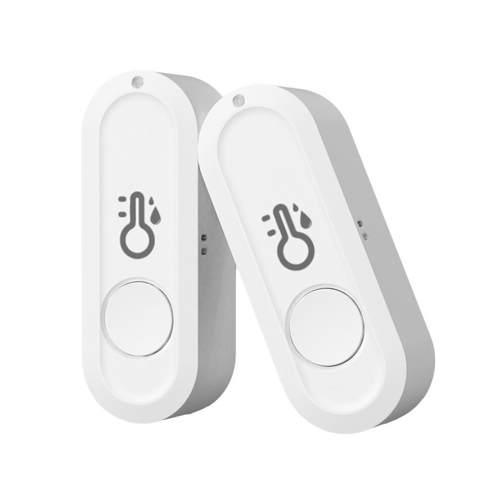 New WIFI Tuya  Thermometer and Humidity Sensor Mobile APP Wireless Temperature and Humidity Sensor 2Pcs
