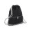 BagBase (One Size, Black/Graphite) Bagbase Athleisure Drawstring Bag 1