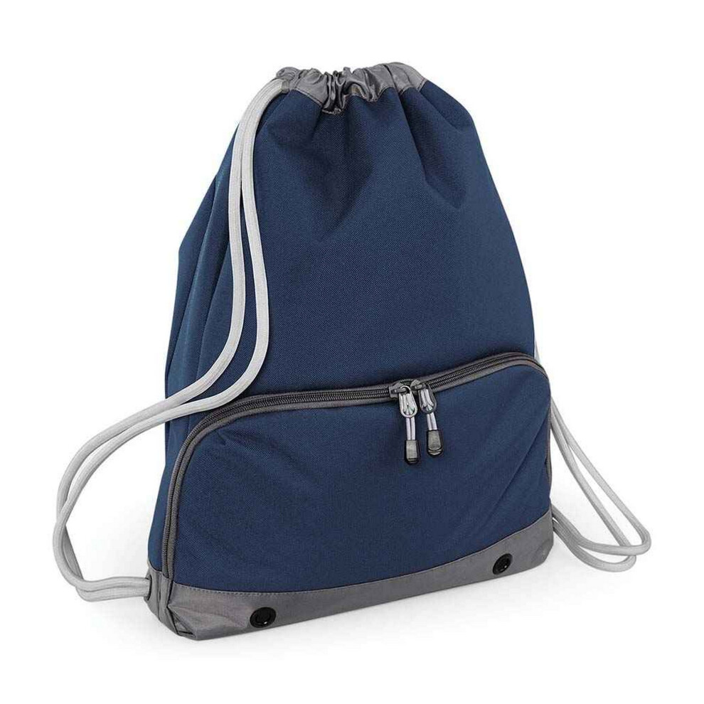 Bagbase (One Size, French Navy) Athleisure Drawstring Bag