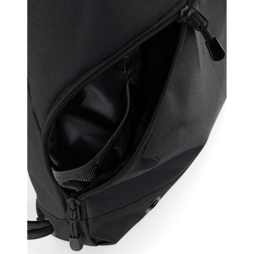 BagBase (One Size, Black/Black) Bagbase Athleisure Drawstring Bag 2