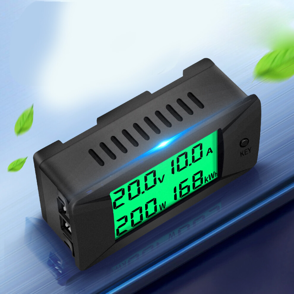 Compact DC Voltmeter and Ammeter 300V