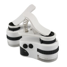 3Pièces Loupe Smartphone Clip-on Blanche LED Pour Films 3D Lecture