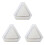 3Pièces Moules Silicone Triangle Pour Béton Bougies 2