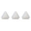 3Pièces Moules Silicone Triangle Pour Béton Bougies 4