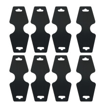 600Pièces Porte-Colliers Papier Noir Durable Pour Usage Professionnel