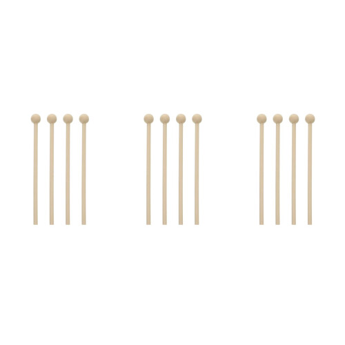12Pièces Maillets Percussion Bois Pour Marimba Et Accessoires Musicaux 2