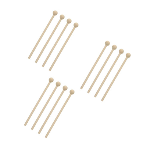 12Pièces Maillets Percussion Bois Pour Marimba Et Accessoires Musicaux 1