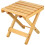 3Pièces Table Pliante Portable En Bois Pour Vin Jardin 1