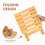 3Pièces Table Pliante Portable En Bois Pour Vin Jardin 8
