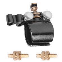2Pièces Accessoires Erhu Réglage Facile Corde Métal Noir Durable