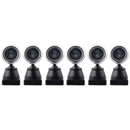 6Pièces Mini Lampes Signal Pour Décorations De Maquettes 1