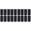 18Pièces Sangles De Transport Ski Snowboard Nylon Noir 5