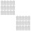 60Pièces Carton Chemise Protection Pliage Simple 8