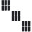 18Pièces Sangles De Transport Ski Snowboard Nylon Noir 10