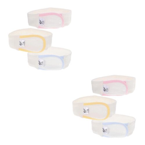 6Pièces Ceintures Fixantes Confortables En Coton Pour Couches Bébé 2