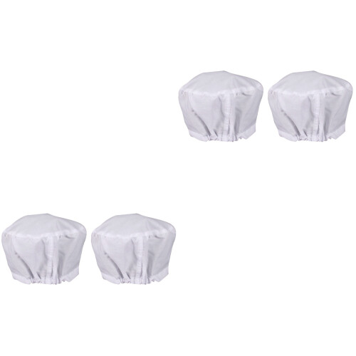 4Pièces Couvre-Chefs Blanches Infirmier Et Praticité 2