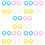40Pièces Housse Montre Protectrice Silicone Assortiment Style Moderne 8
