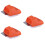 3Pièces Brosse Gril Nettoyage Bbq Portable Orange Compact Et Léger 7