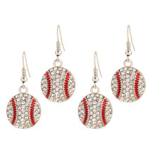 2Paires Boucles D'oreilles Sport Argentées Longues Dangle Pour Femme