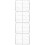 4Pièces Râtelier Friture Acier Résistant Argent Usage 8