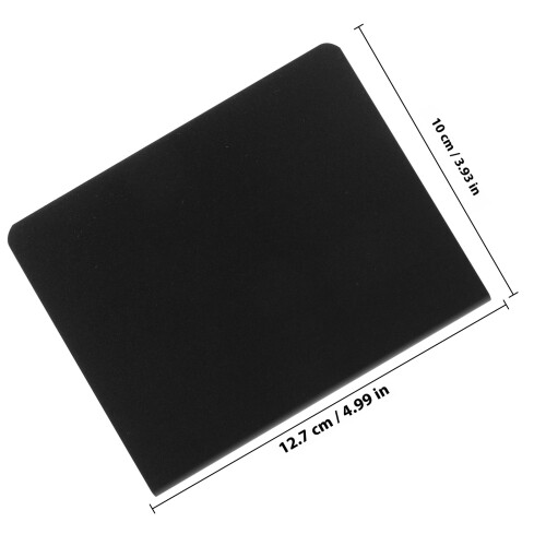 1Ensemble Signalétique Ardoise Plastique Noire Usage 1
