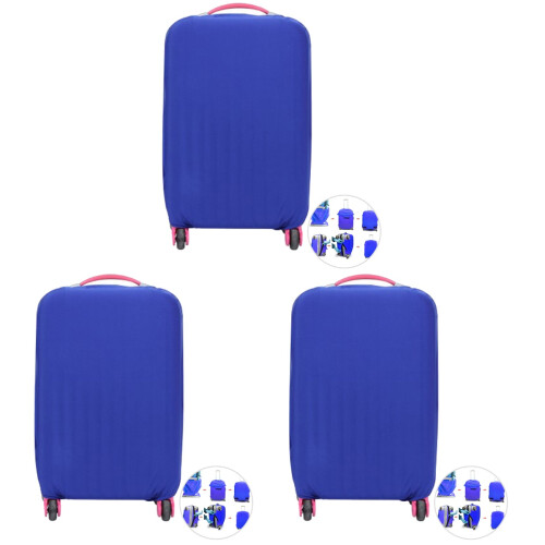 3Pièces Couvre-Valises Extensibles Protection Chic Anti-Rayures 1