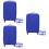 3Pièces Couvre-Valises Extensibles Protection Chic Anti-Rayures 6