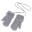 2Pièces Tricotés Hiver Enfants Doublure Protection 10