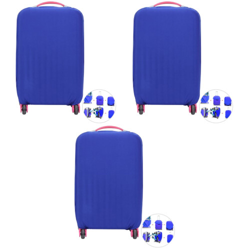 3Pièces Couvre-Valises Extensibles Protection Chic Anti-Rayures 2
