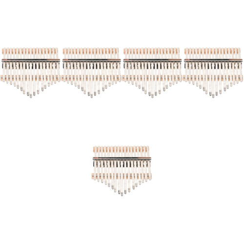 5Ensembles Kit DIY Kalimba Argenté Accessoires Pour 2