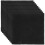 36Pièces Chiffons Microfibre Noir Pour Nettoyage Instruments À Cordes 1