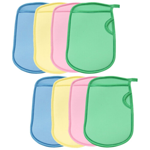16Pièces Manchons Exfoliants Douche Enfants Pva Colorés 2