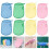 16Pièces Manchons Exfoliants Douche Enfants Pva Colorés 9