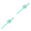 2Pièces Enfants Silicone Verte Durable Animé Fun 3