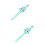 2Pièces Enfants Silicone Verte Durable Animé Fun 7