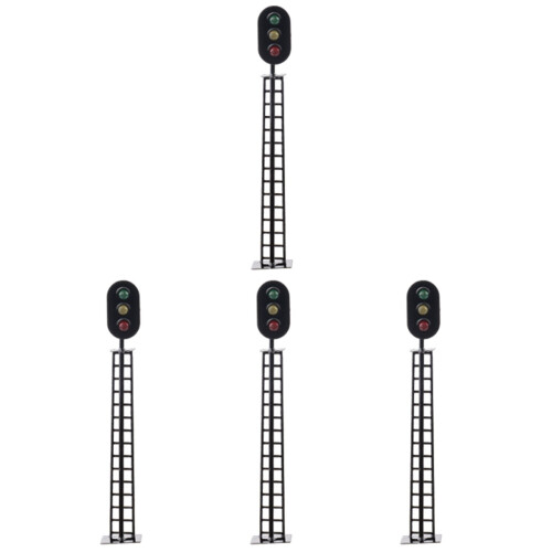 4Pièces Décor Mini Lampe Noir Pour Paysage Mini 1