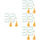 8Pièces Clip Note Vert Pour Pages Facile D'utilisation 8