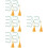 8Pièces Clip Note Vert Pour Pages Facile D'utilisation 9