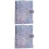 2Pièces Protège-Documents A5 6 Anneaux Noir Usage 7
