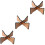 3Pièces Support Amovible Tongue Drum Sol Bois Clair Résistant 5