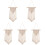 5Pcs Beige Bohemian Macrame Wall Hanging Woven Tapestry Decor 2