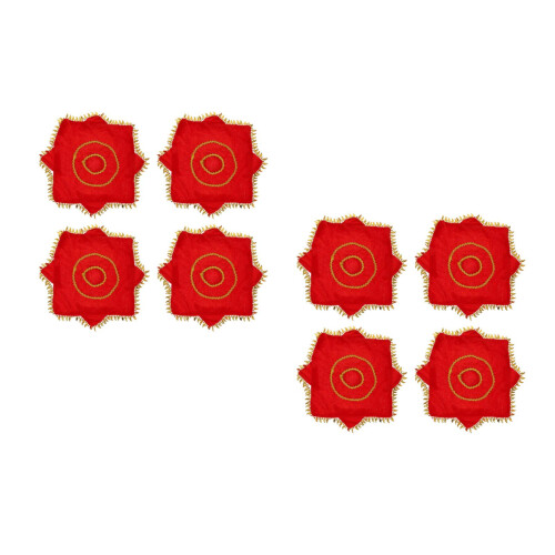 8Pcs Dance Towel Handkerchief Lightweight Stage Prop 2