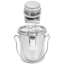 3Sets Portable Stainless Steel Paint Brush Washer Holder Silver Color