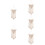 5Pcs Beige Bohemian Macrame Wall Hanging Woven Tapestry Decor 10