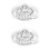 2Pcs Glass Manual Lemon Juicer Handheld Citrus Squeezer for Home Use 7