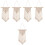 5Pcs Beige Bohemian Macrame Wall Hanging Woven Tapestry Decor 4